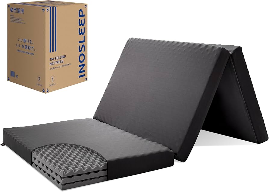 Amazon|INOSLEEP マットレス 高反発 軽量 約4.1kg 三つ折り 厚さ約 Amazon|INOSLEEP マットレス 高反発 軽量 約4.1kg 三つ折り 厚さ約